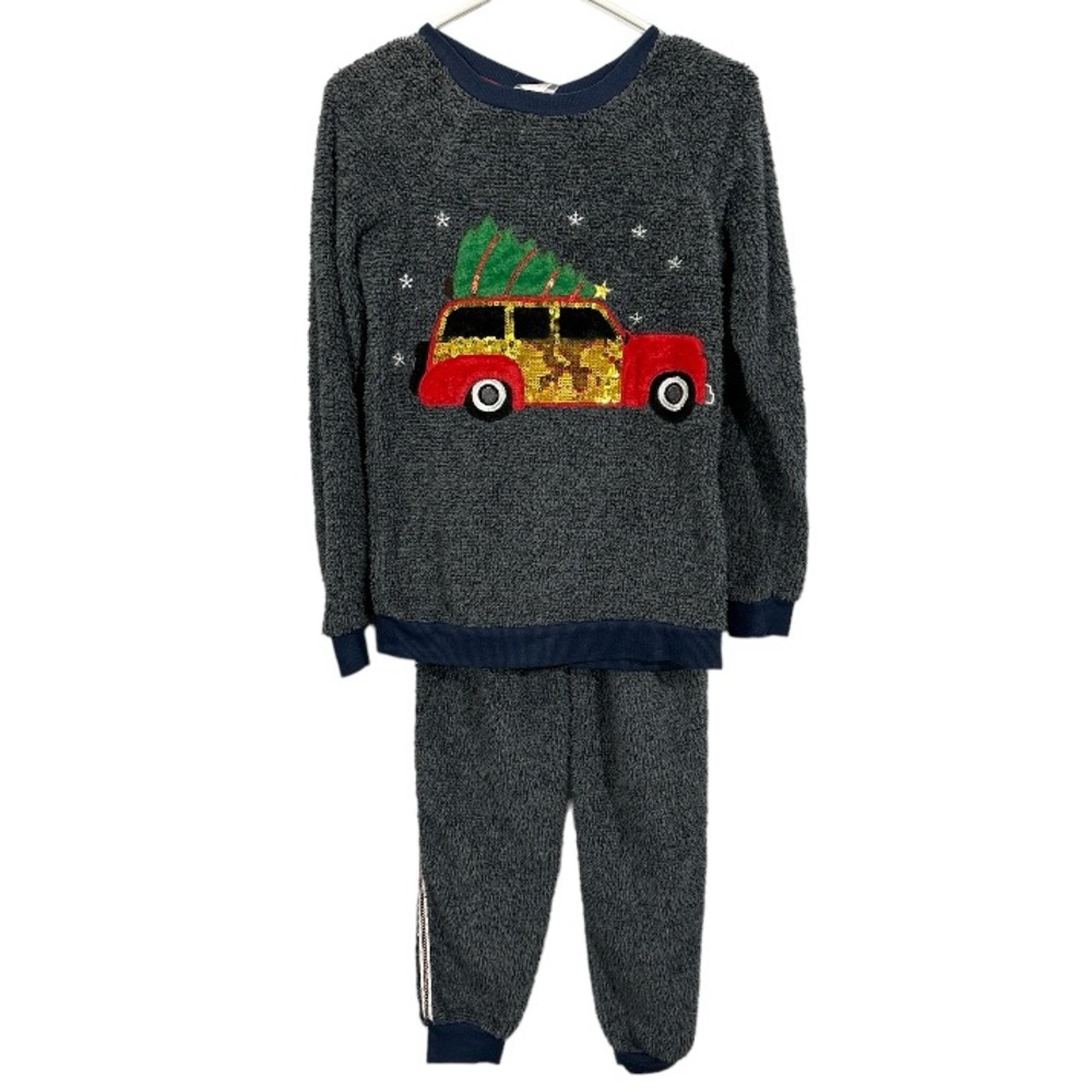 Holiday Fuzzy Christmas Pajama Set Size XS